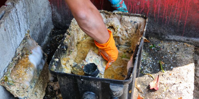 Como desentupir caixa de gordura em Santo André